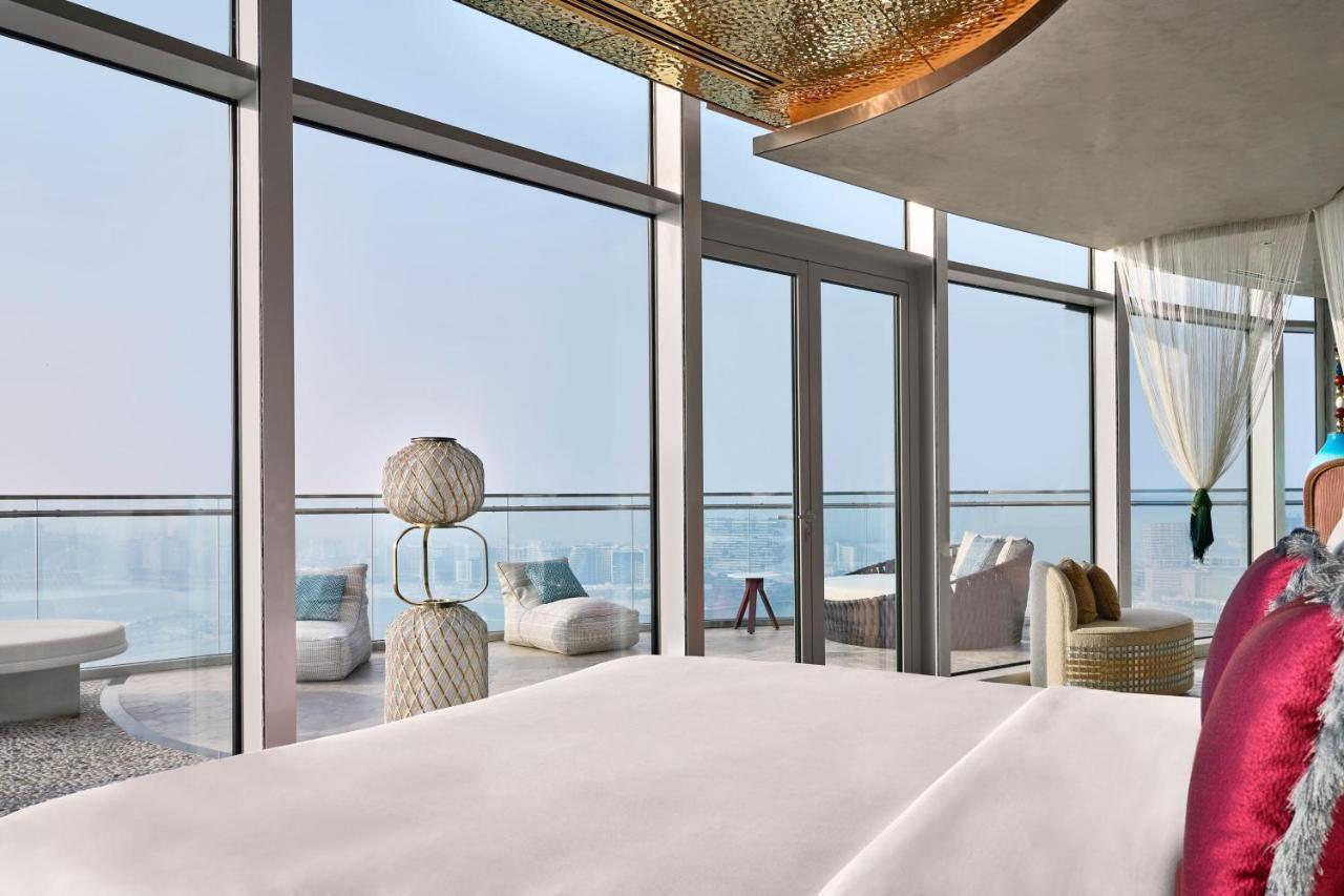 Hotel W Dubai - Mina Seyahi (Adults Only) Esterno foto The view from the bedroom