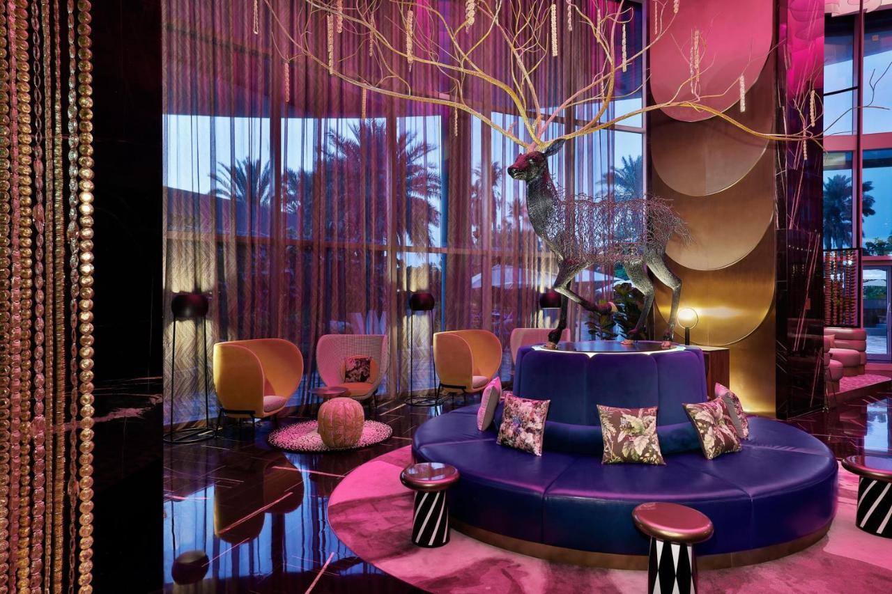 Hotel W Dubai - Mina Seyahi (Adults Only) Esterno foto The lobby of the W Hotel in Dubai
