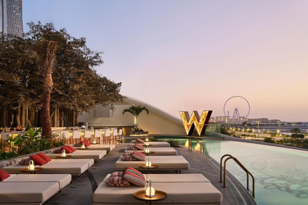Hotel W Dubai - Mina Seyahi (Adults Only) Esterno foto WET Pool