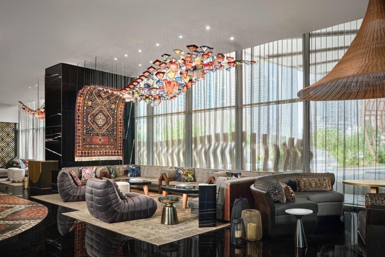 Hotel W Dubai - Mina Seyahi (Adults Only) Esterno foto The lobby of the hotel