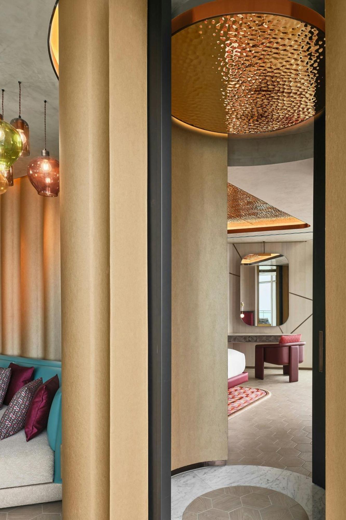 Hotel W Dubai - Mina Seyahi (Adults Only) Esterno foto A room at the hotel